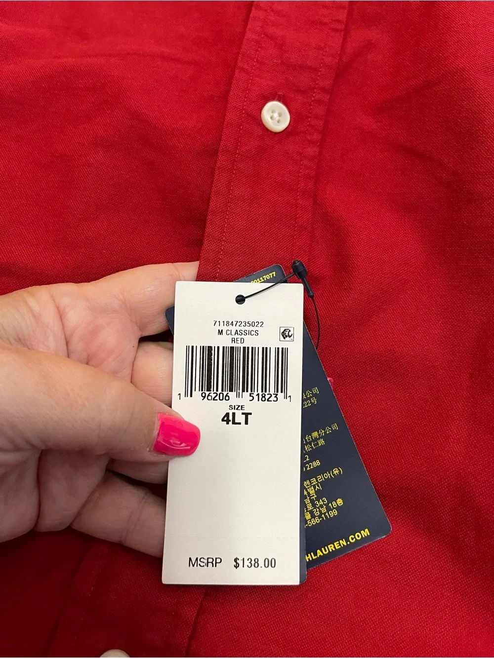 Ralph Lauren polo shirt nwt
